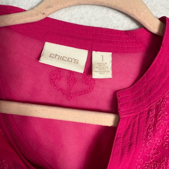 Chico ‘s Size 1 Pink Tunic
Tank Top Size 1 - Picture 2 of 3